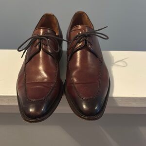 Classic Brown Leather Men's Dress Shoes